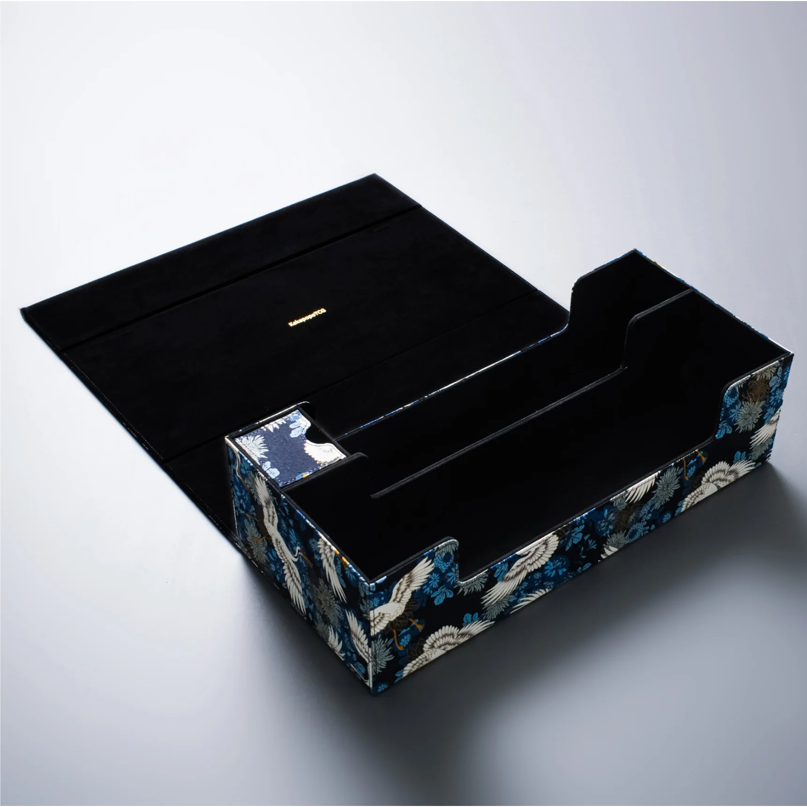 The Shiro Deckimono Blue - Sapphire Crane