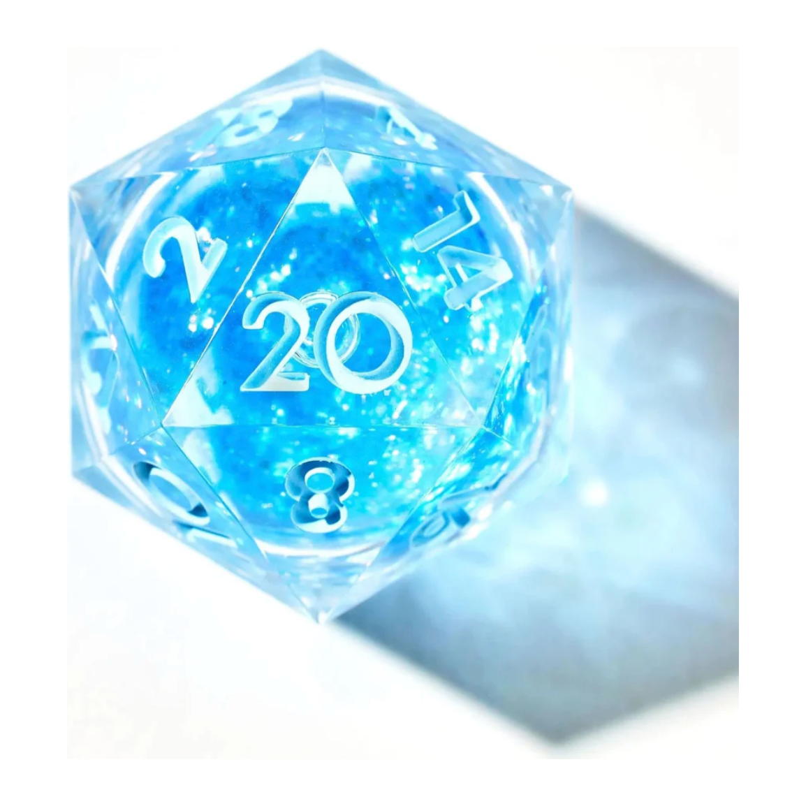 Moonwater 7-Piece Liquid Core Dice Set