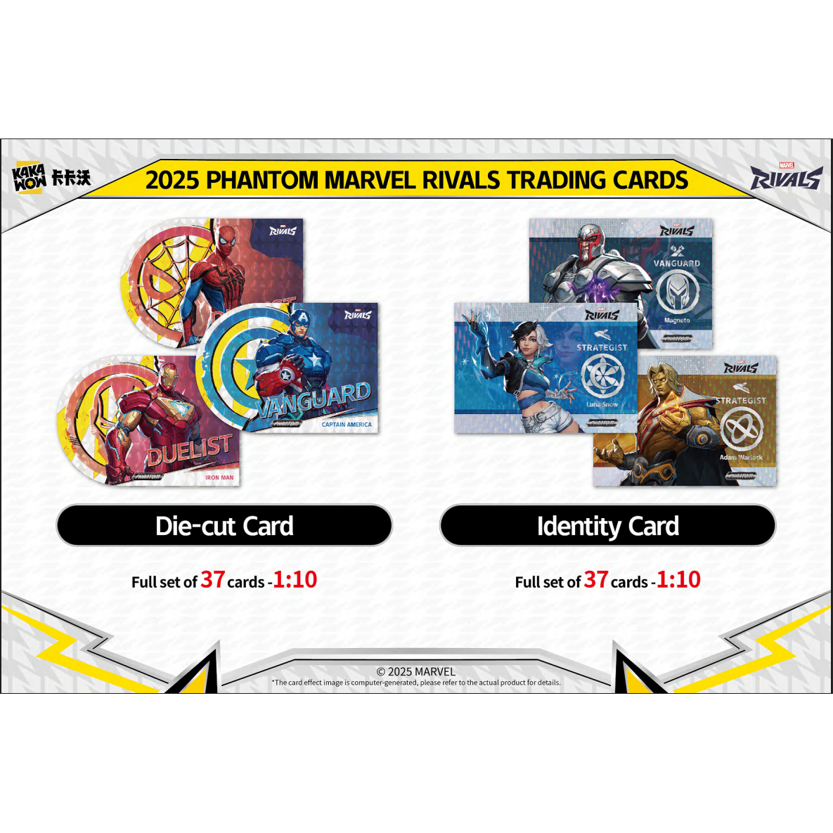 2024 Phantom Marvel Rivals Trading Cards