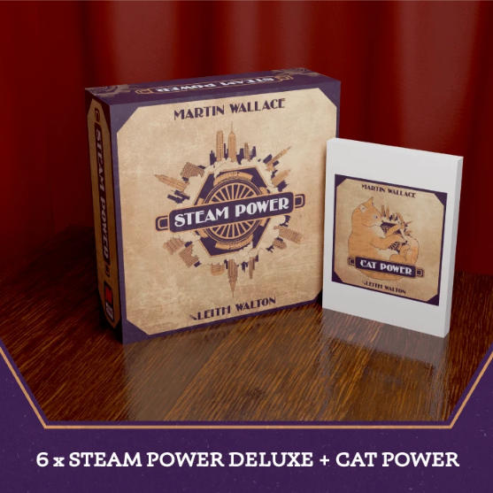 Steam Power Deluxe Edition + Cat Power Bundle