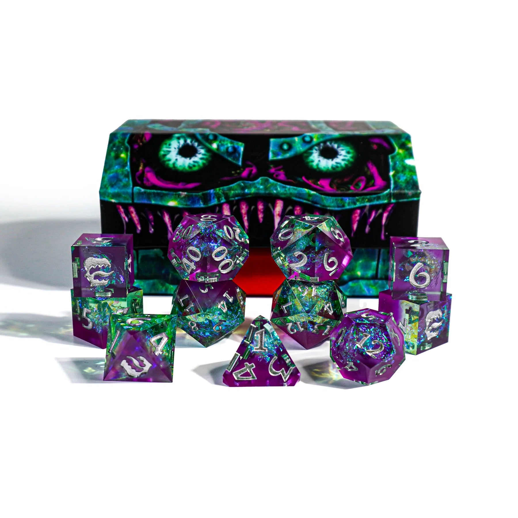 Mimic Dice: Sea Witch 11pc Signature Resin Set