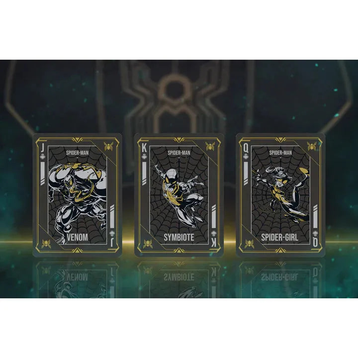 Spider-Man: Black & Gold Playing Cards