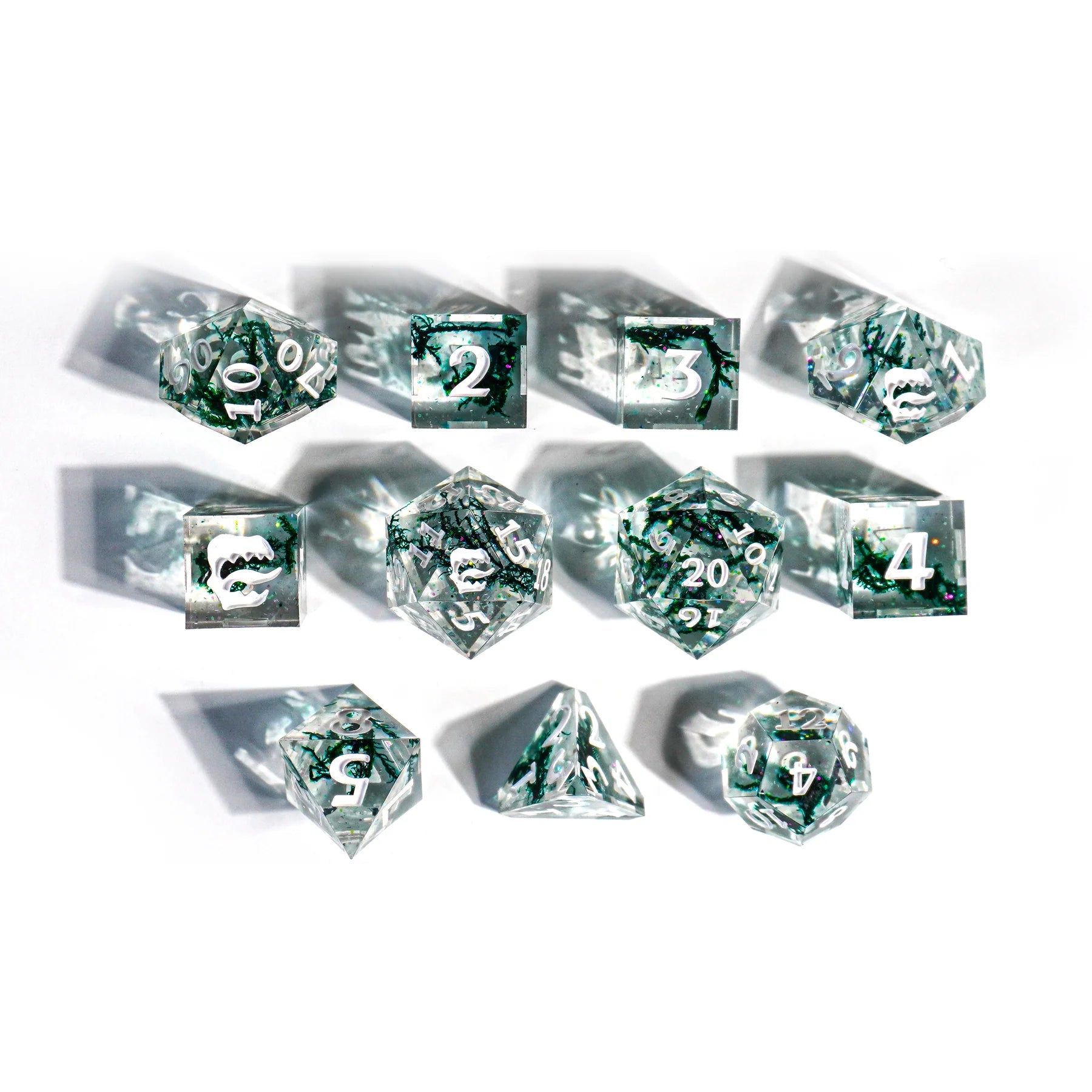 Mimic Dice: Stranglethorn 11pc Signature Resin Set