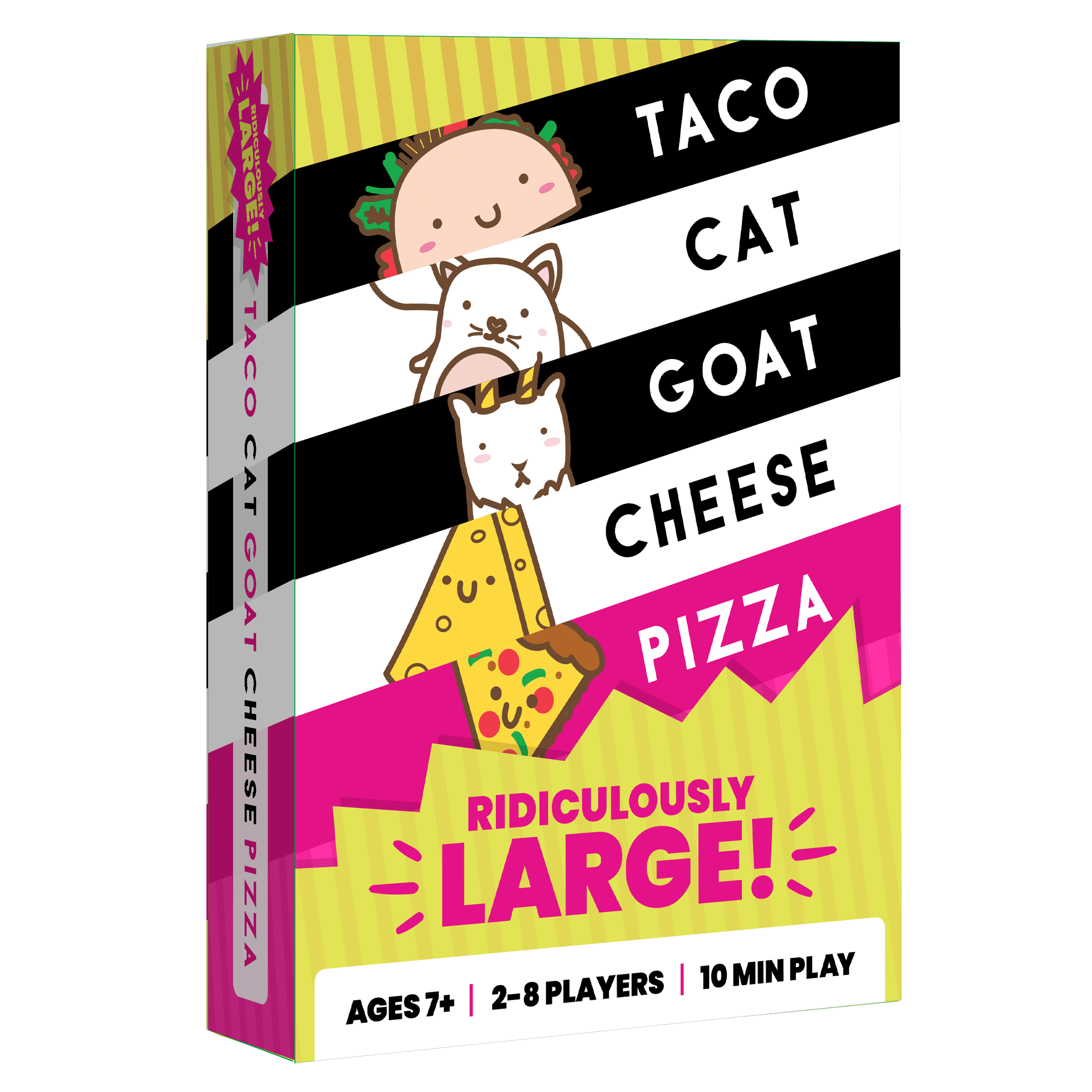 Taco Cat Goat Cheese Pizza: Ridiculously Large Edition