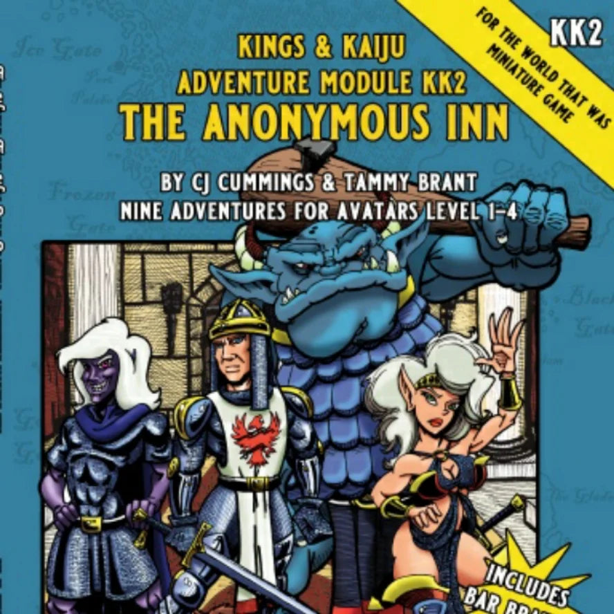 The World That Was RPG: Kings & Kaiju Adventure Module KK2 - The Anonymous Inn
