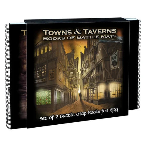 Books of Battle Mats: Towns & Taverns