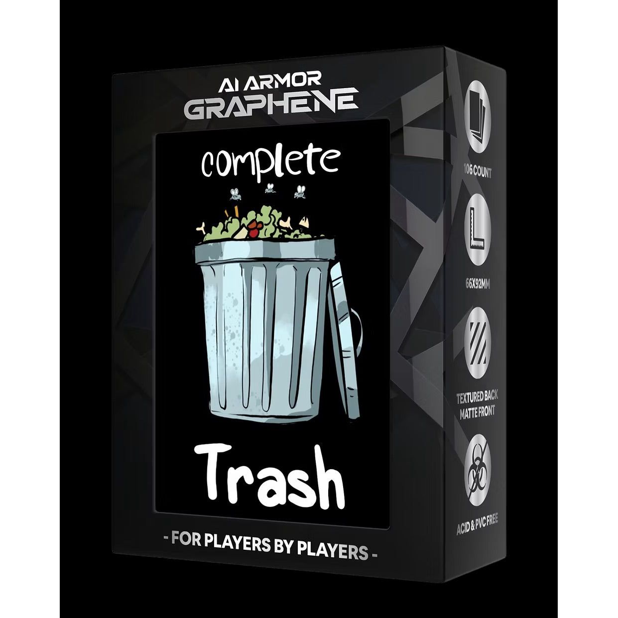 Realm Guard: Graphene Art Sleeves - Complete Trash