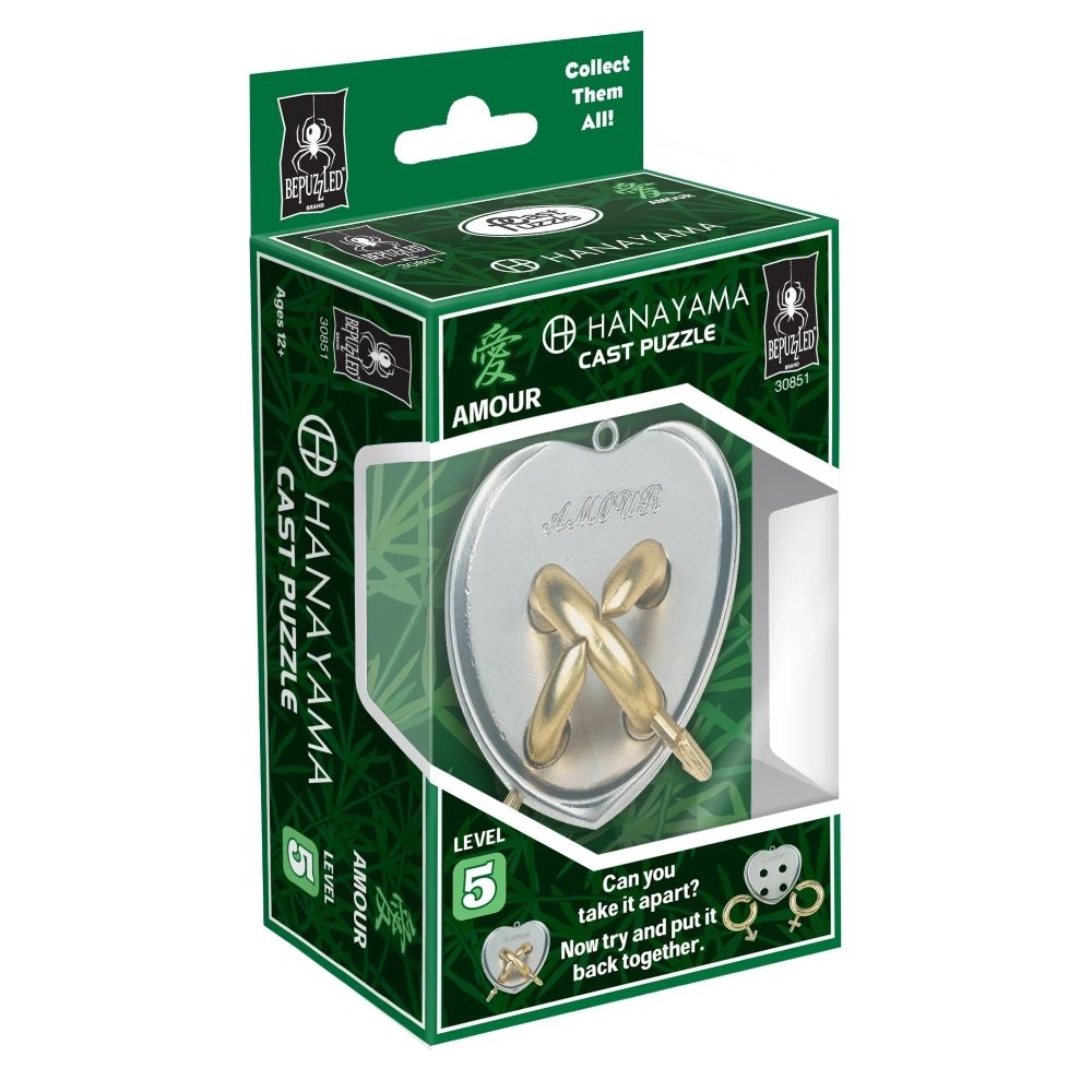 Hanayama Level 5 Puzzle: Amour