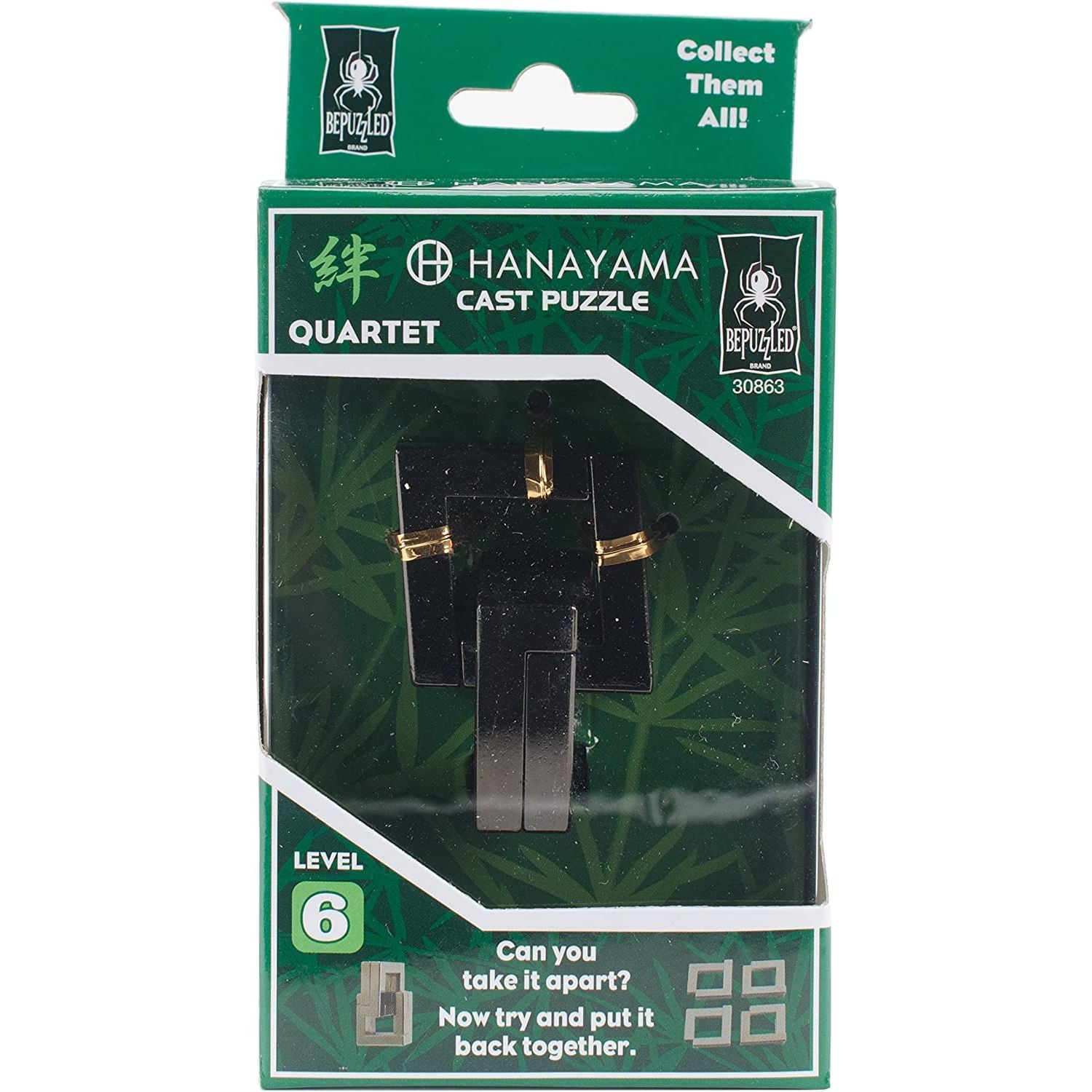 Hanayama Level 6 Puzzle: Quartet