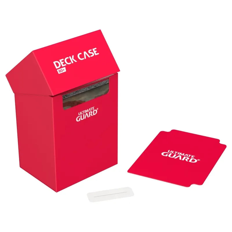 Ultimate Guard - Red Deck Case 80+