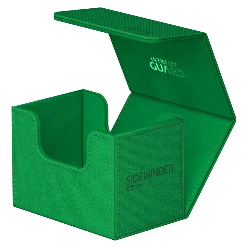 Green Sidewinder 80+ Xenoskin Deck Box