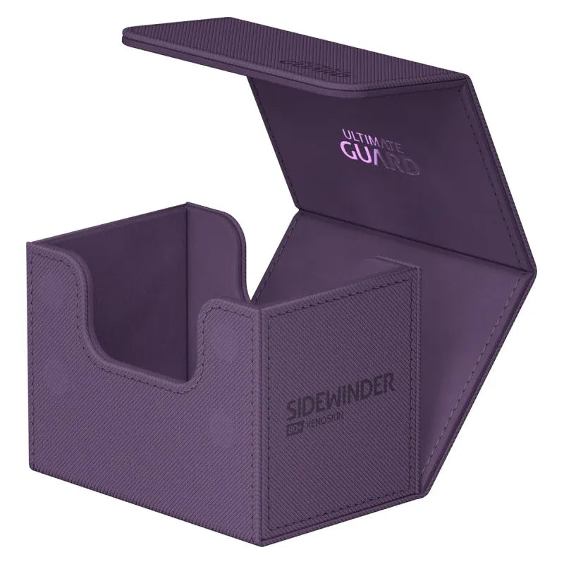 Purple Sidewinder 80+ Xenoskin Deck Box