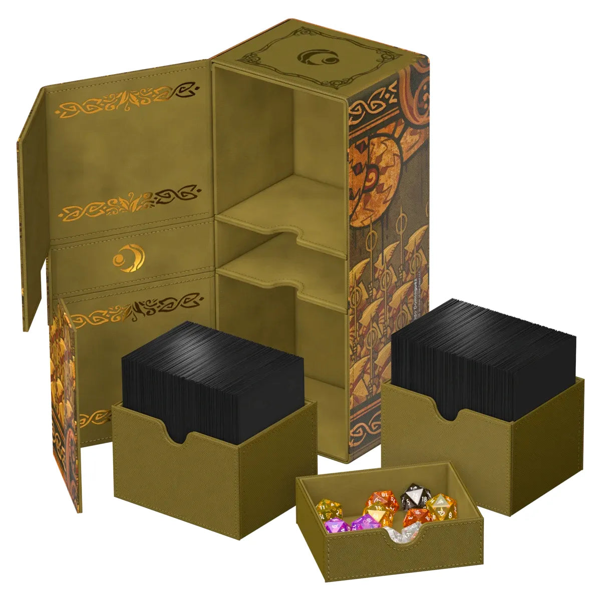 Ultimate Guard Xenoskin Twin Flop'n'Tray 266+ MTG Lorwyn Eclipsed - Chronicle of Victory (Mythic Artifact)