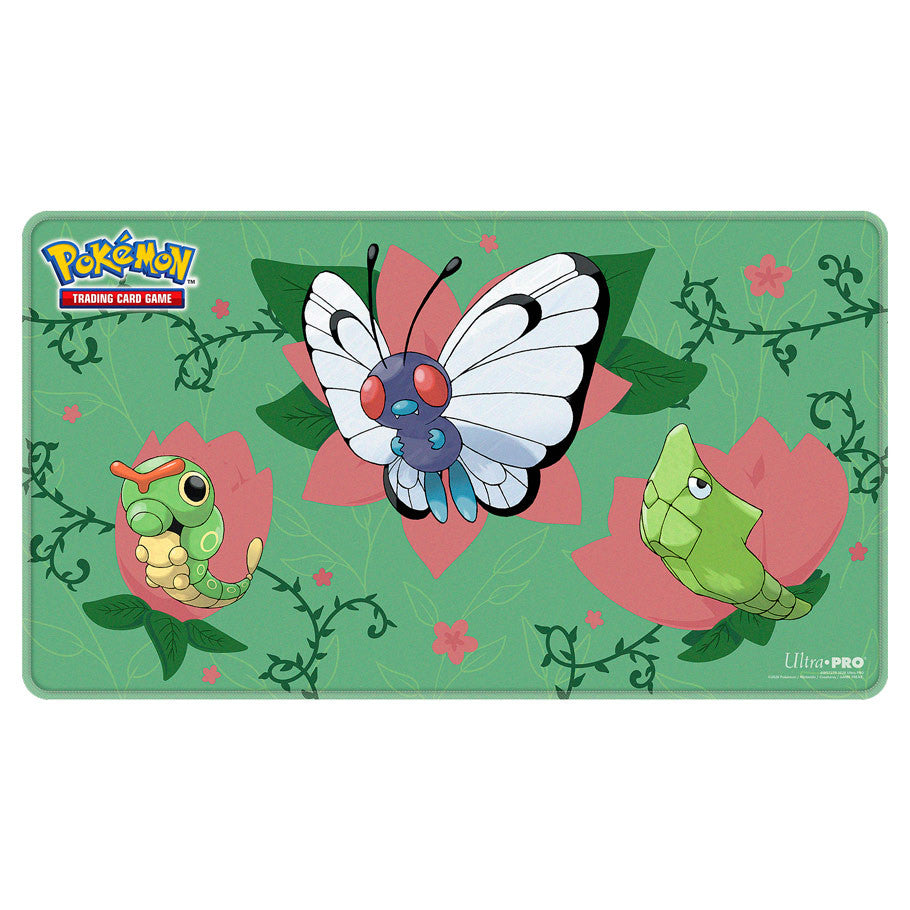 Pokémon Stitched Edge Playmat: Caterpie Evolutions