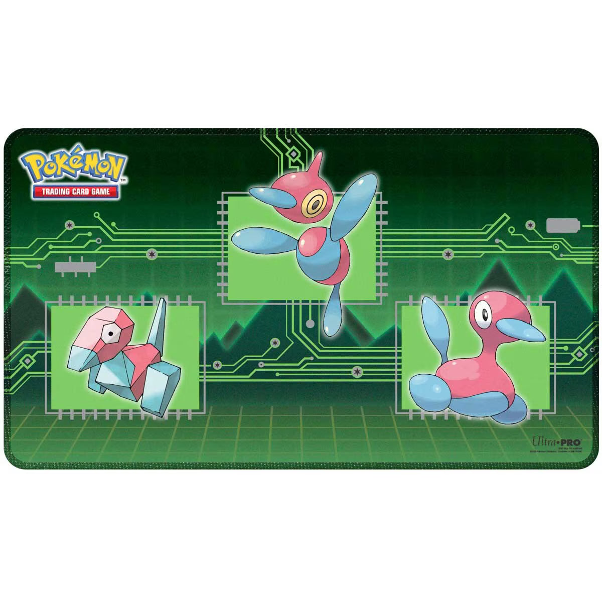Pokémon Stitched Edge Playmat: Porygon Evolutions
