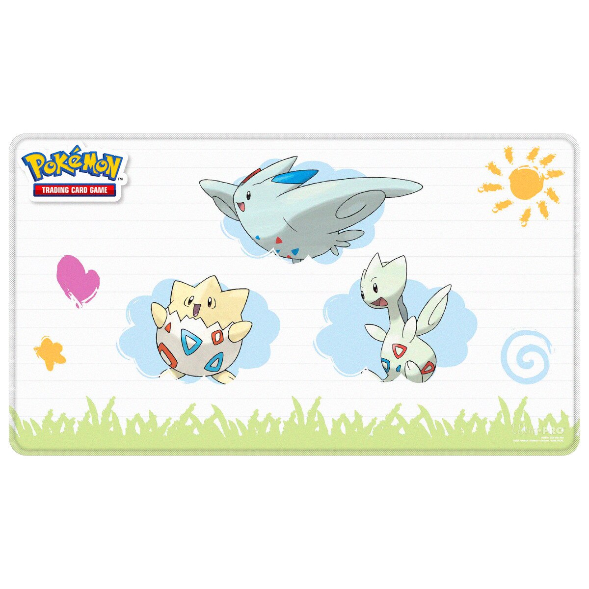 Pokémon Stitched Playmat: Togepi Evolutions