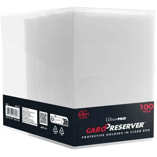 Ultra-Pro Card Preserver 100ct w/ Clear Storage Box