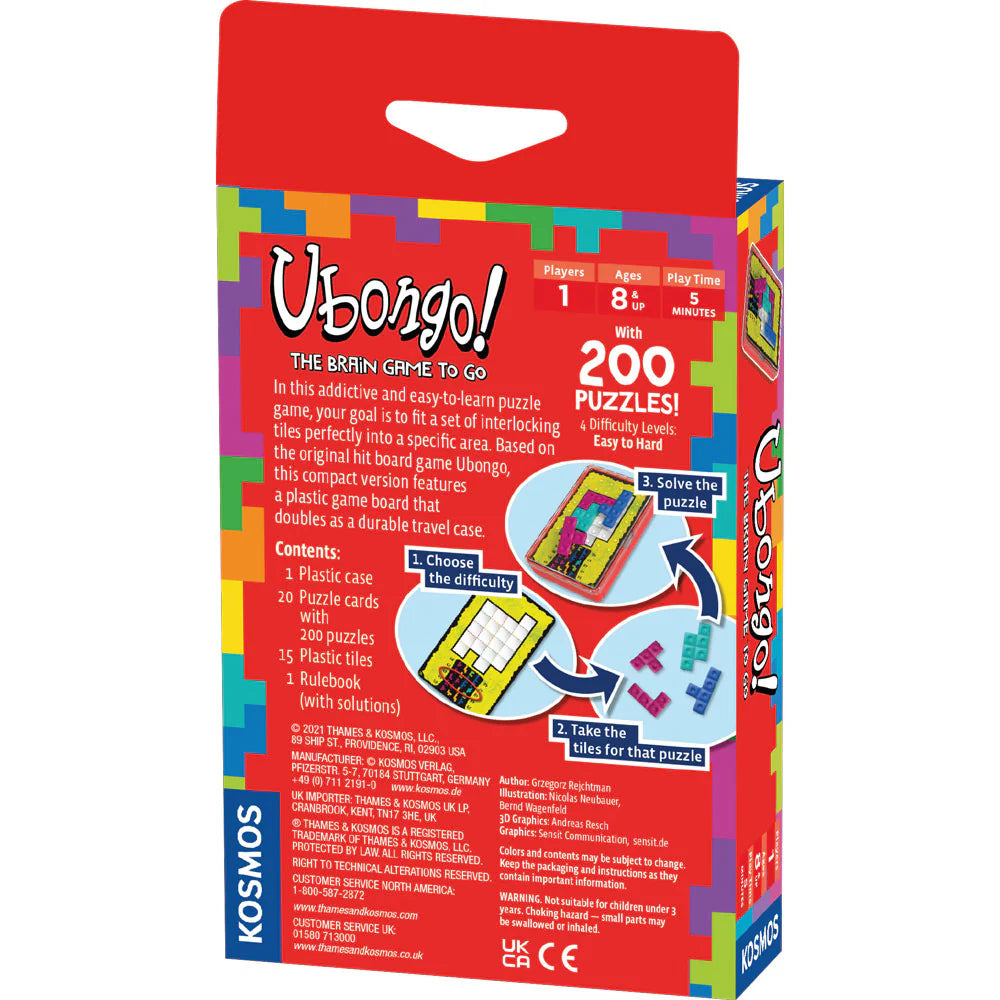 Ubongo: The Brain Game To Go