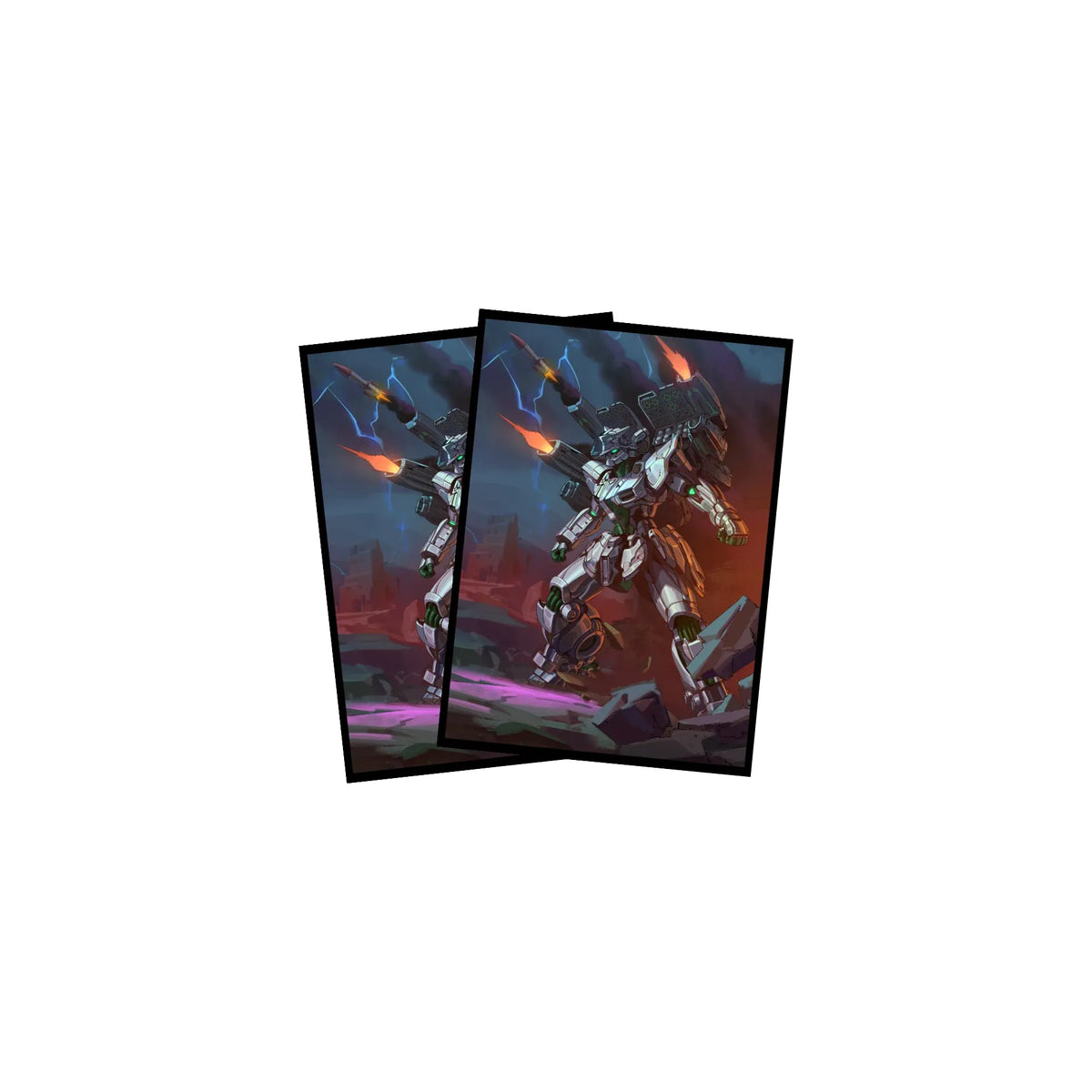 Realm Guard: Graphene Art Sleeves - Mech Warrior V1