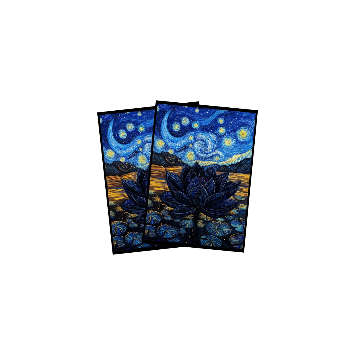 Realm Guard: Graphene Art Sleeves - Starry Starry Black Lotus V1