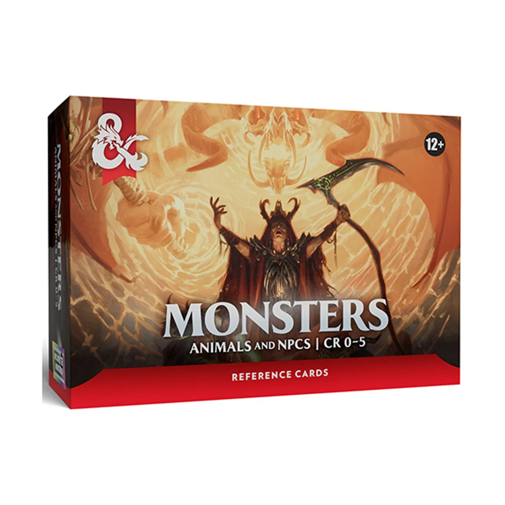 Dungeons & Dragons: Reference Cards - Monsters - Animals and NPC's