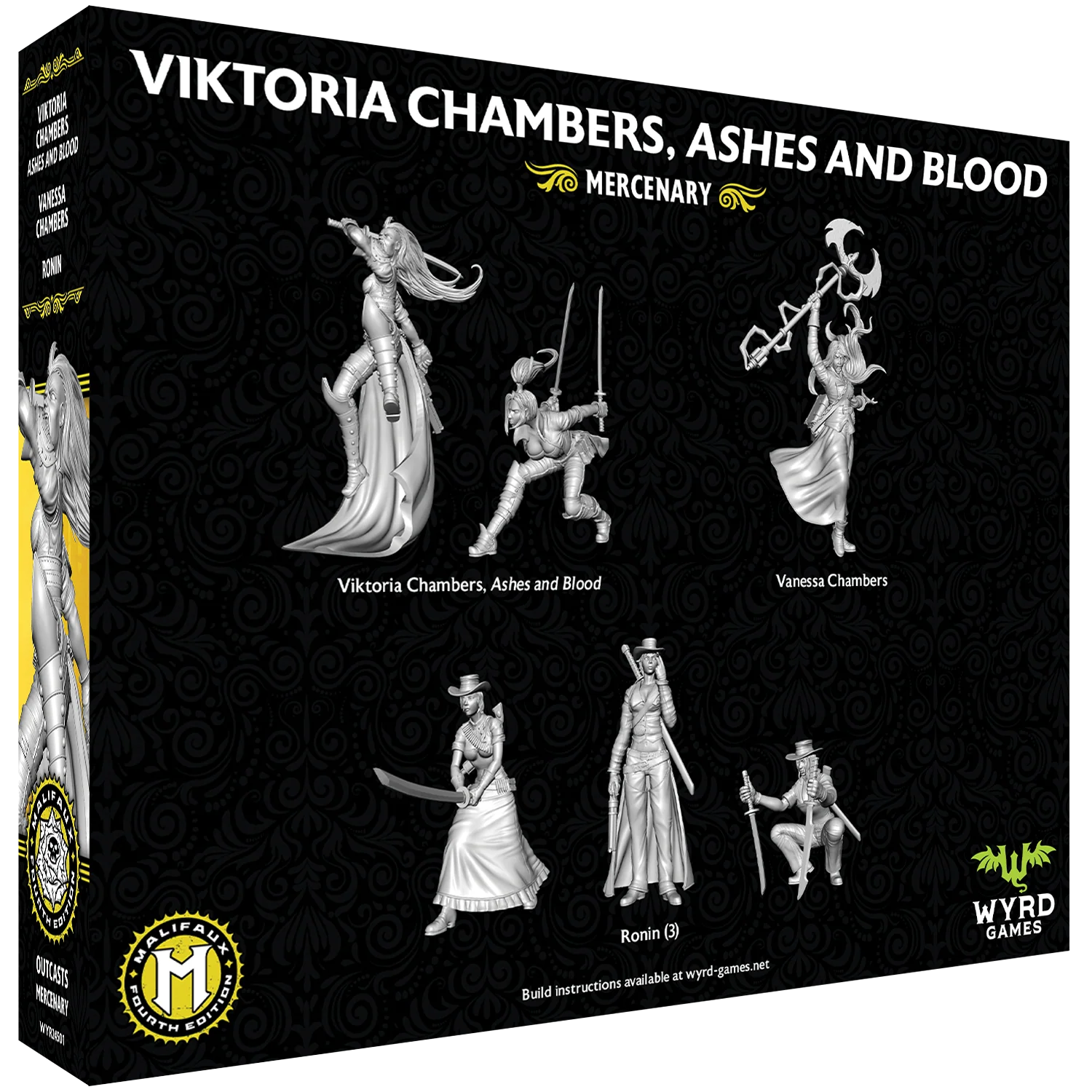 Malifaux 4th Edition: Viktoria Chambers, Ashes and Blood