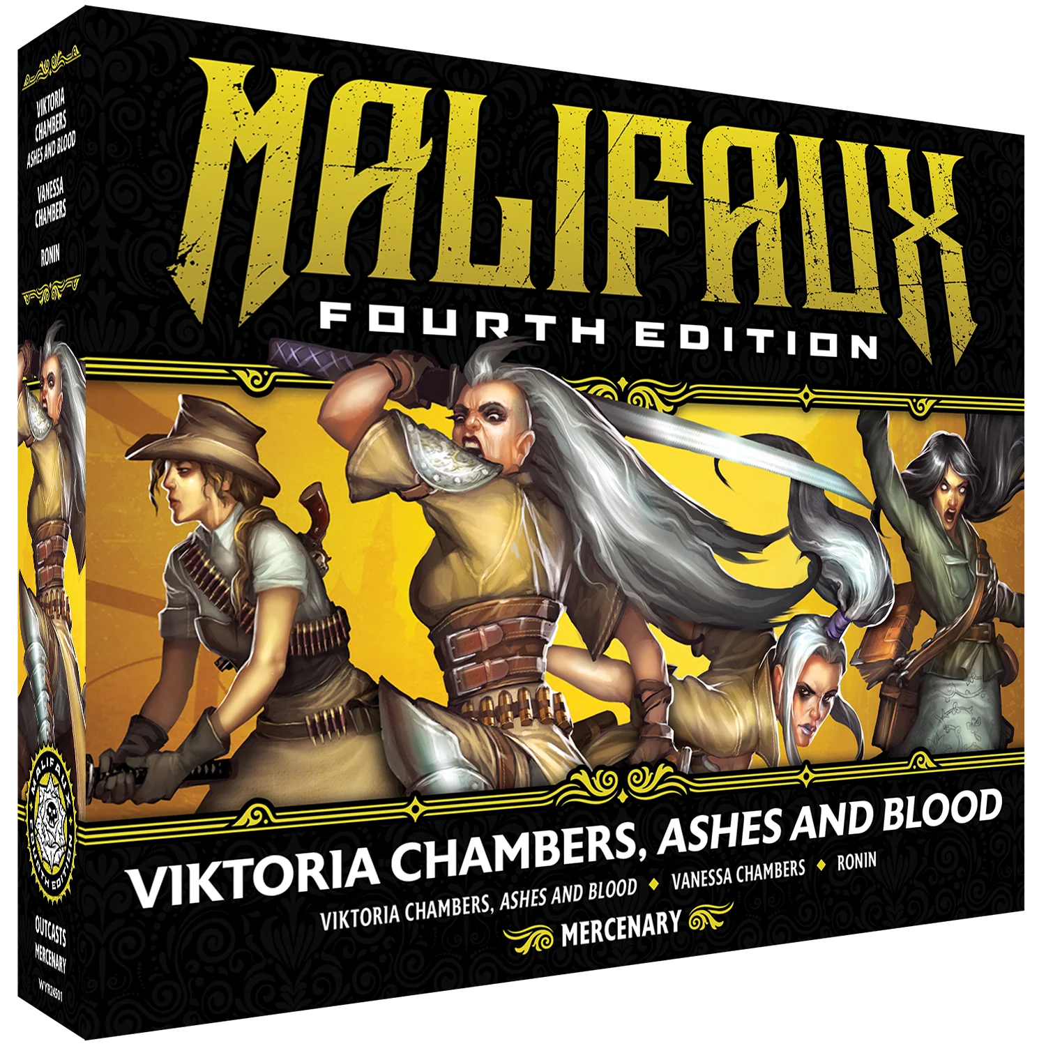 Malifaux 4th Edition: Viktoria Chambers, Ashes and Blood