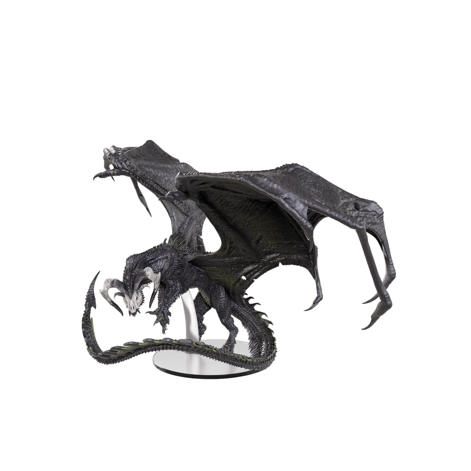 Dungeons & Dragons: Icons of the Realms - Adult Black Dragon Corruptor Premium Miniature