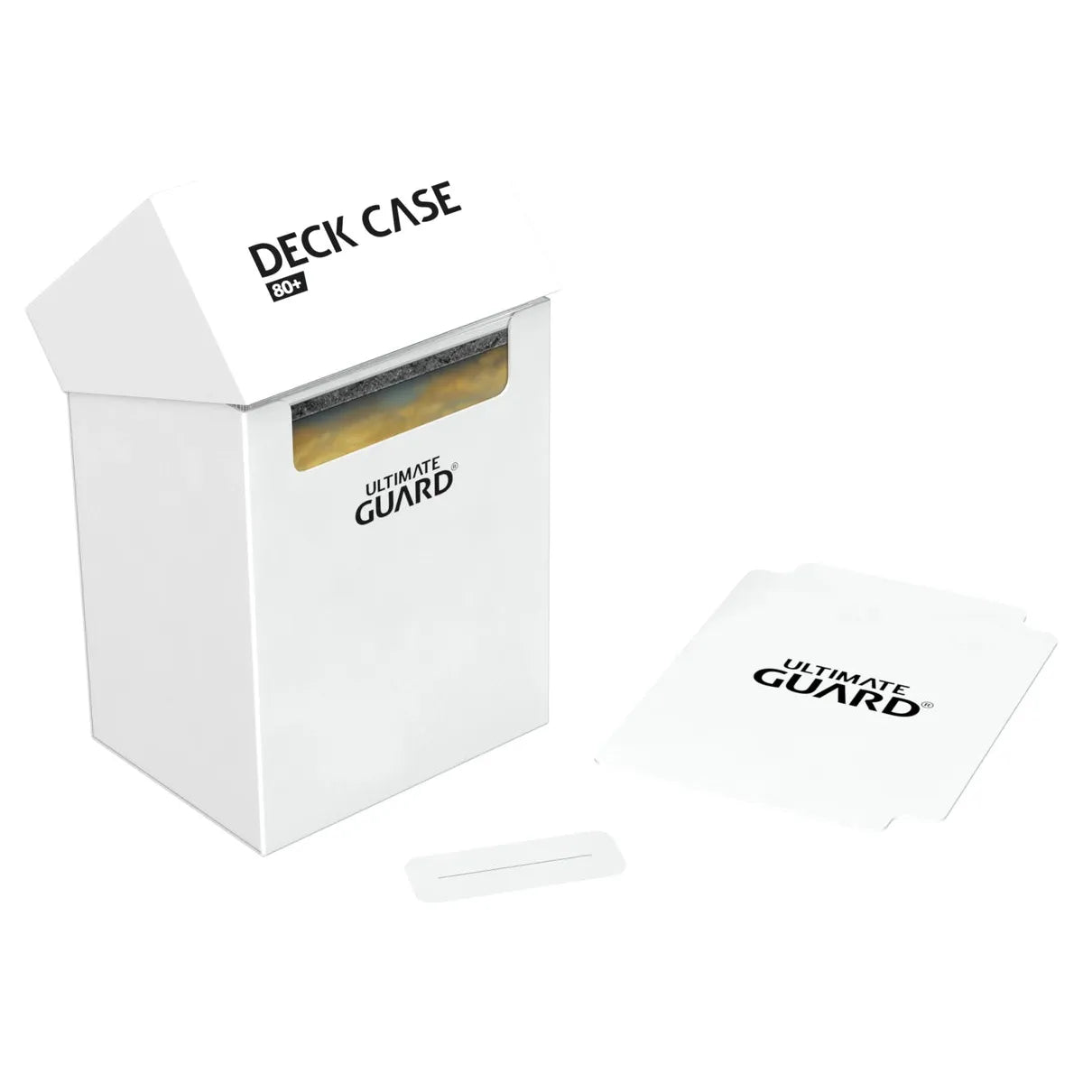 Ultimate Guard - White Deck Case 80+