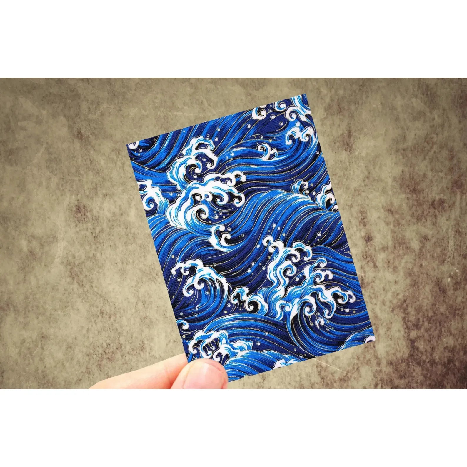 Kimono Sleeves - Winter Waves