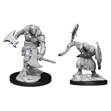 W14 Warforged Barbarian Miniatures