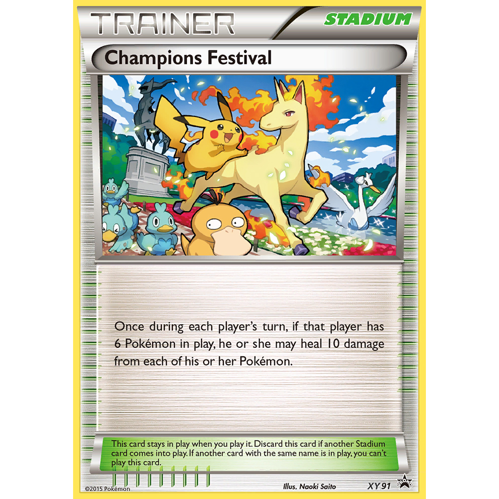 Champions Festival (2015) XY91/211 - XY Promos