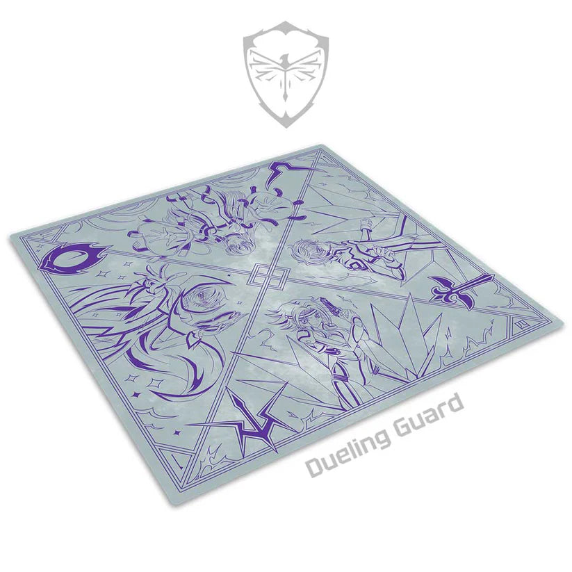 Purple Zero 2-Player Stitched Edge Playmat (Pre-Order)