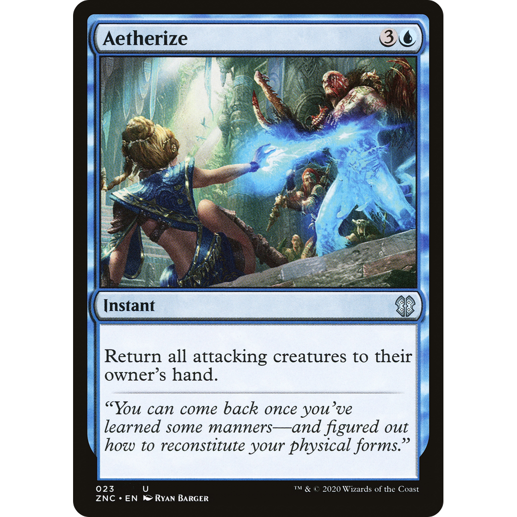 Aetherize (ZNC-023) - Zendikar Rising Commander