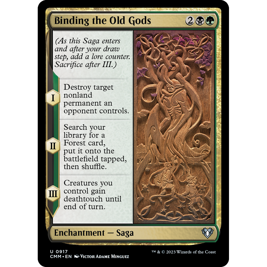 Binding the Old Gods (CMM-917) - Commander Masters
