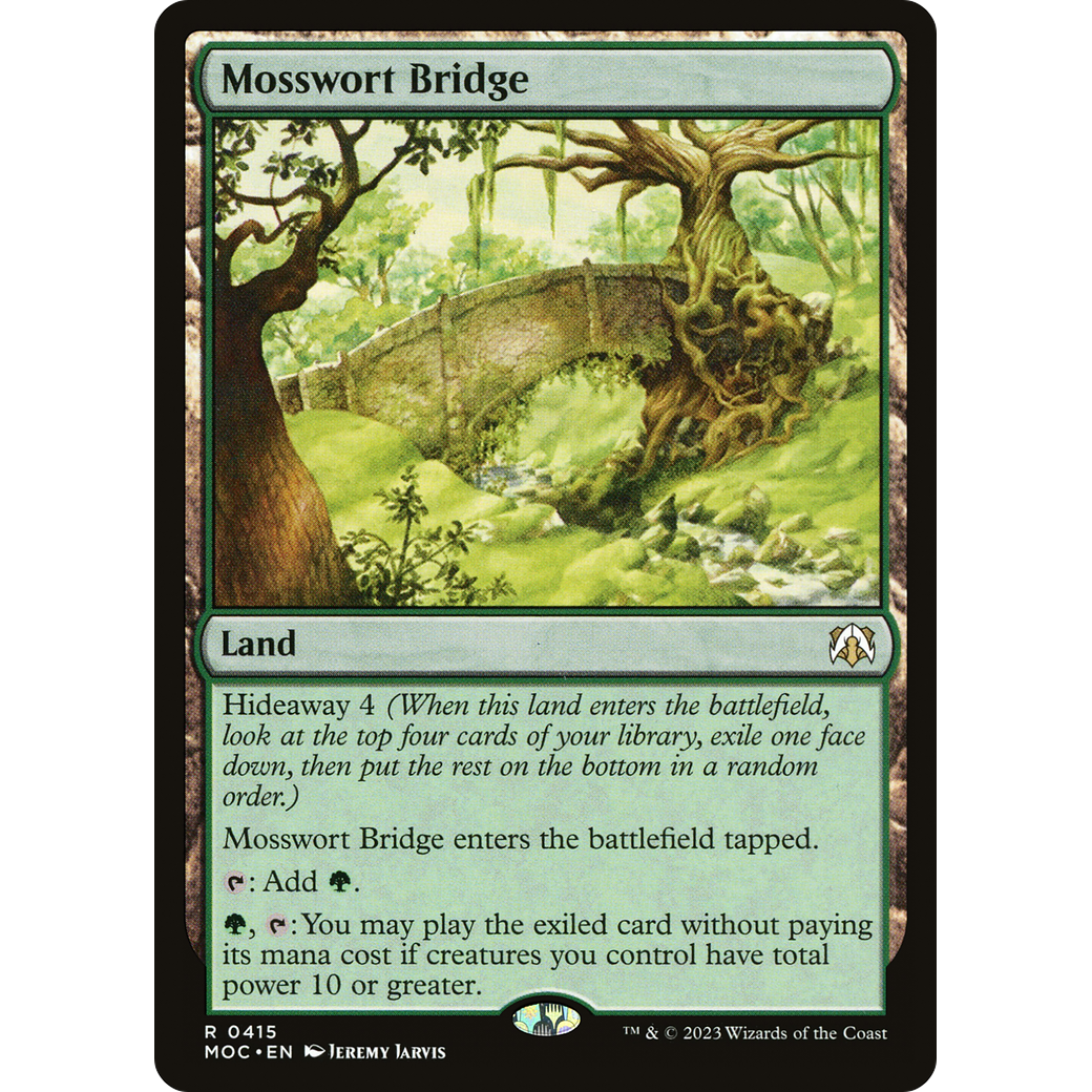 Mosswort Bridge (MOC-415) - March of the Machine Commander