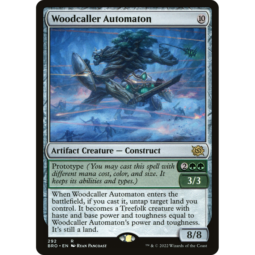 Woodcaller Automaton (BRO-292) - The Brothers' War Foil