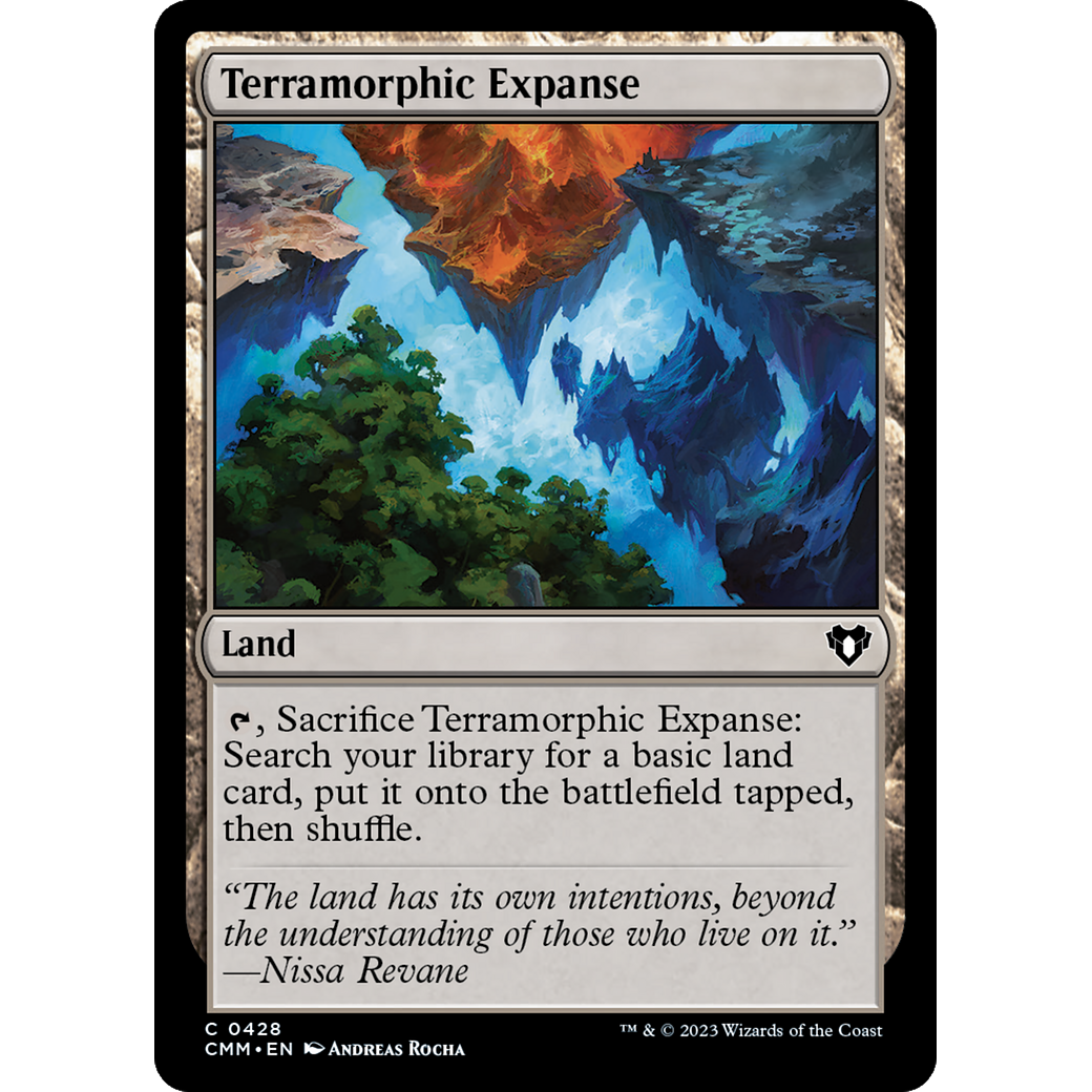 Terramorphic Expanse (CMM-428) - Commander Masters Foil