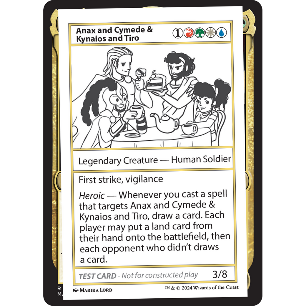 Anax and Cymede & Kynaios and Tiro (MB2PC-) - Mystery Booster 2