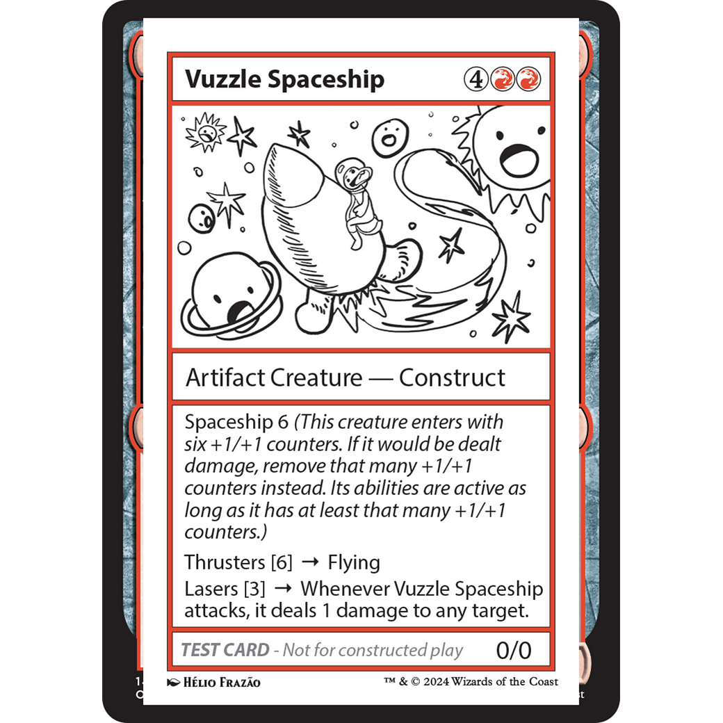 Vuzzle Spaceship (MB2PC-) - Mystery Booster 2