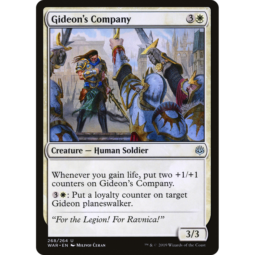 Gideon's Company (WAR-268) - War of the Spark