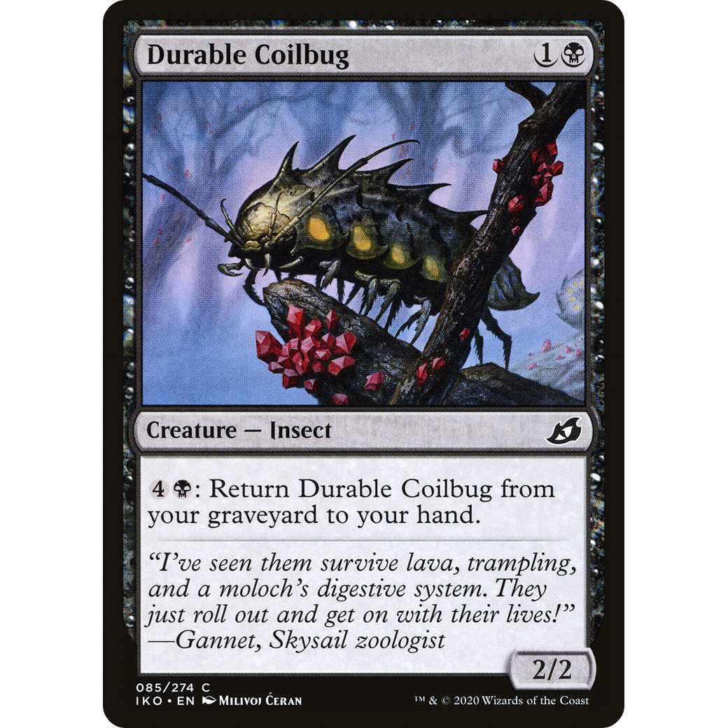 Durable Coilbug (IKO-085) - Ikoria: Lair of Behemoths