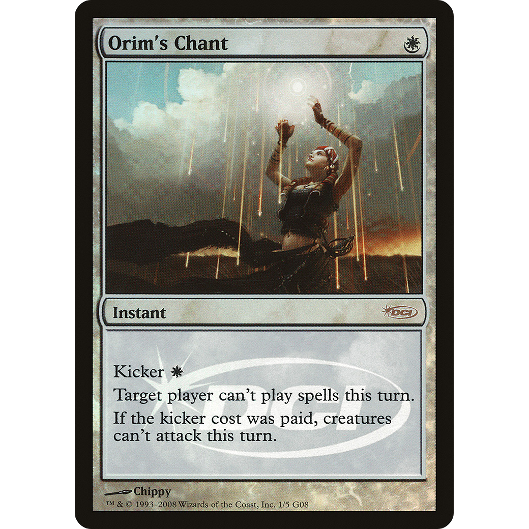 Orim's Chant (JDG-001) - Judge Gift Cards 2008 Foil