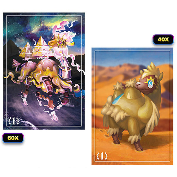 Elestrals: Daybreak - Pharogeist Card Sleeves (60+40 ct) Elestrals: Daybreak - Pharogeist Card Sleeves (60+40 ct)