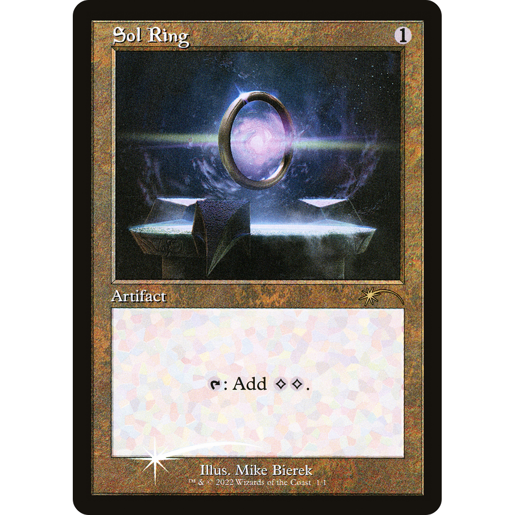 Sol Ring (Retro Frame) (WPN-001) - Love Your LGS 2022 Foil