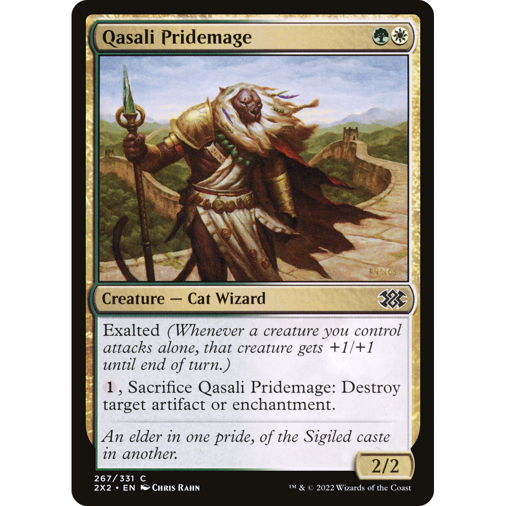 Qasali Pridemage (2X2-267) - Double Masters 2022 Foil