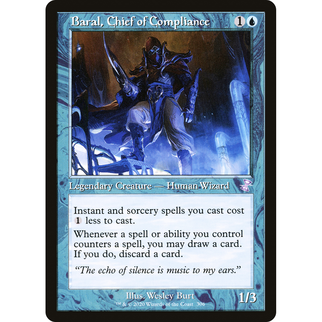 Baral, Chief of Compliance (TSR-306) - Time Spiral Remastered Foil