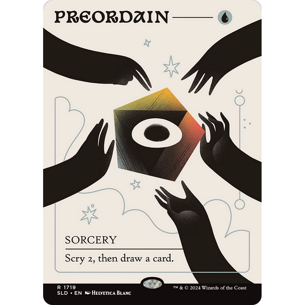 Preordain (1719) (SLD-1719) - Secret Lair Drop (Borderless)
