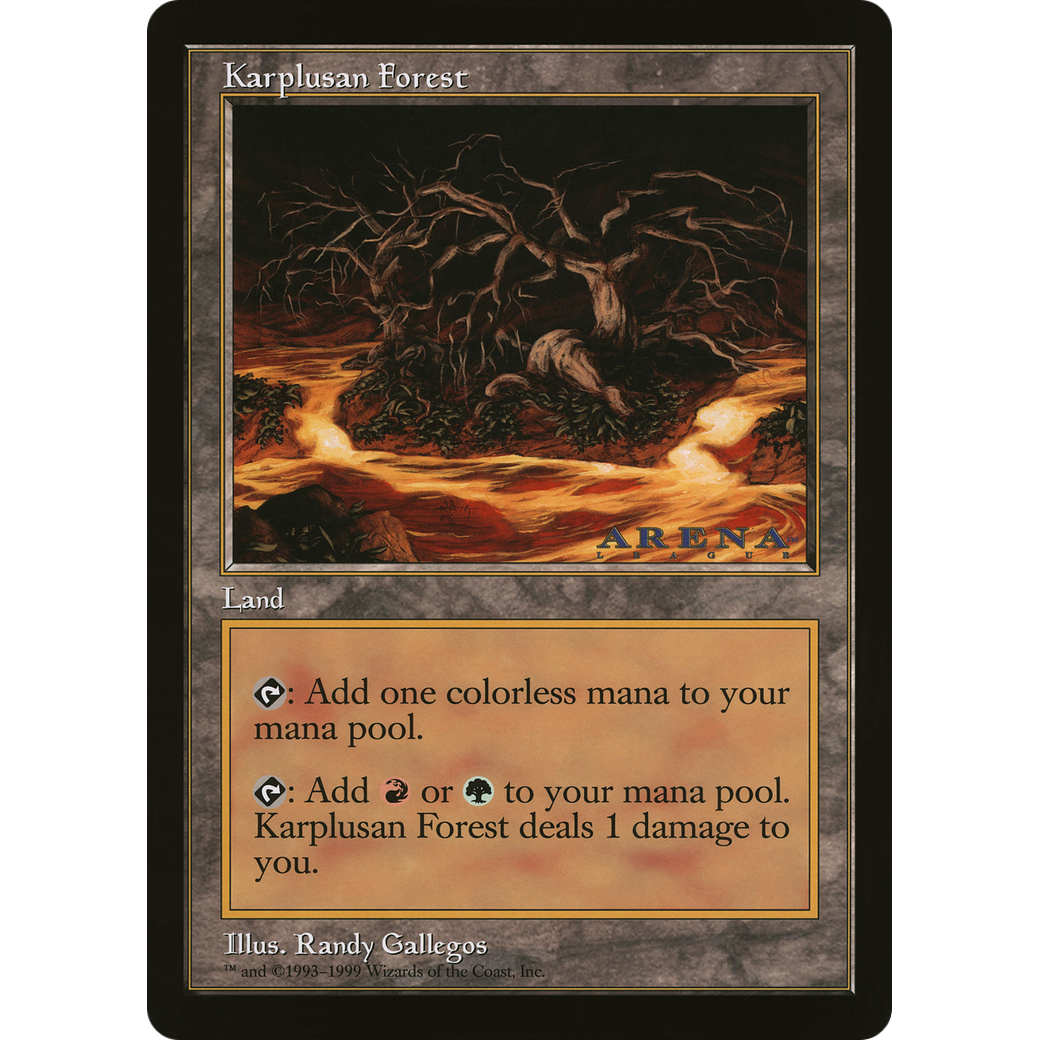 Karplusan Forest (OLEP-068) - Oversized League Prizes