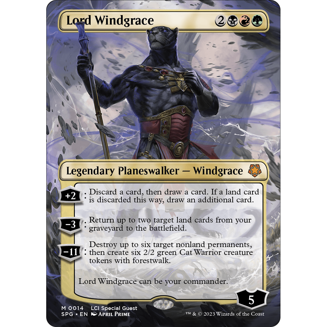 Lord Windgrace (Borderless) (SPG-014) - Special Guests (Borderless)